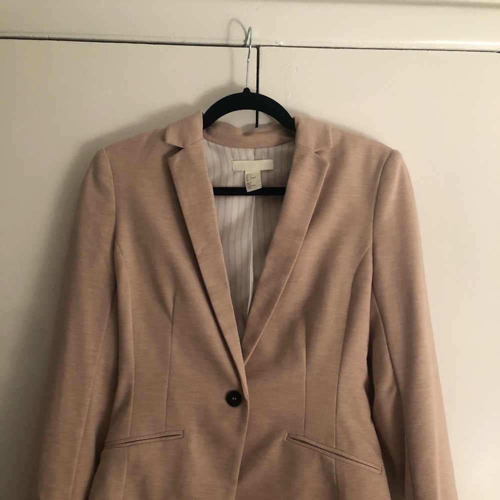 H&M Blush Blazer Size 6